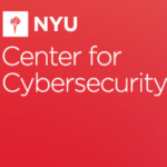 NYU Center for Cybersecurity logo red background